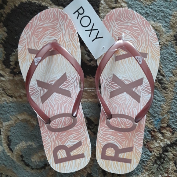 6x*Host Pick*Roxy adorable flip flop sandals - Picture 15 of 16